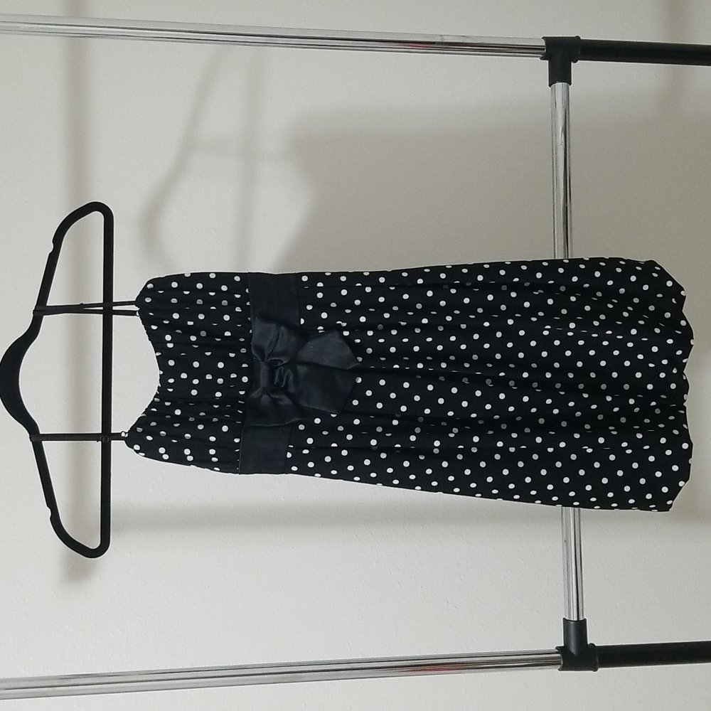 Black Polka Dots Dress